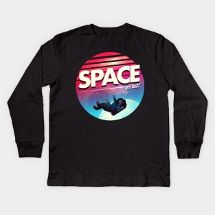 Get Lost in Space Kids Long Sleeve T-Shirt